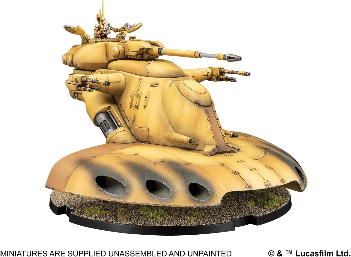 Asmodee | Star Wars Legion - AAT Battle Tank | Miniatures Tabletop Game | Ages 14+ | 2 Players | 3 Hours Playing Time