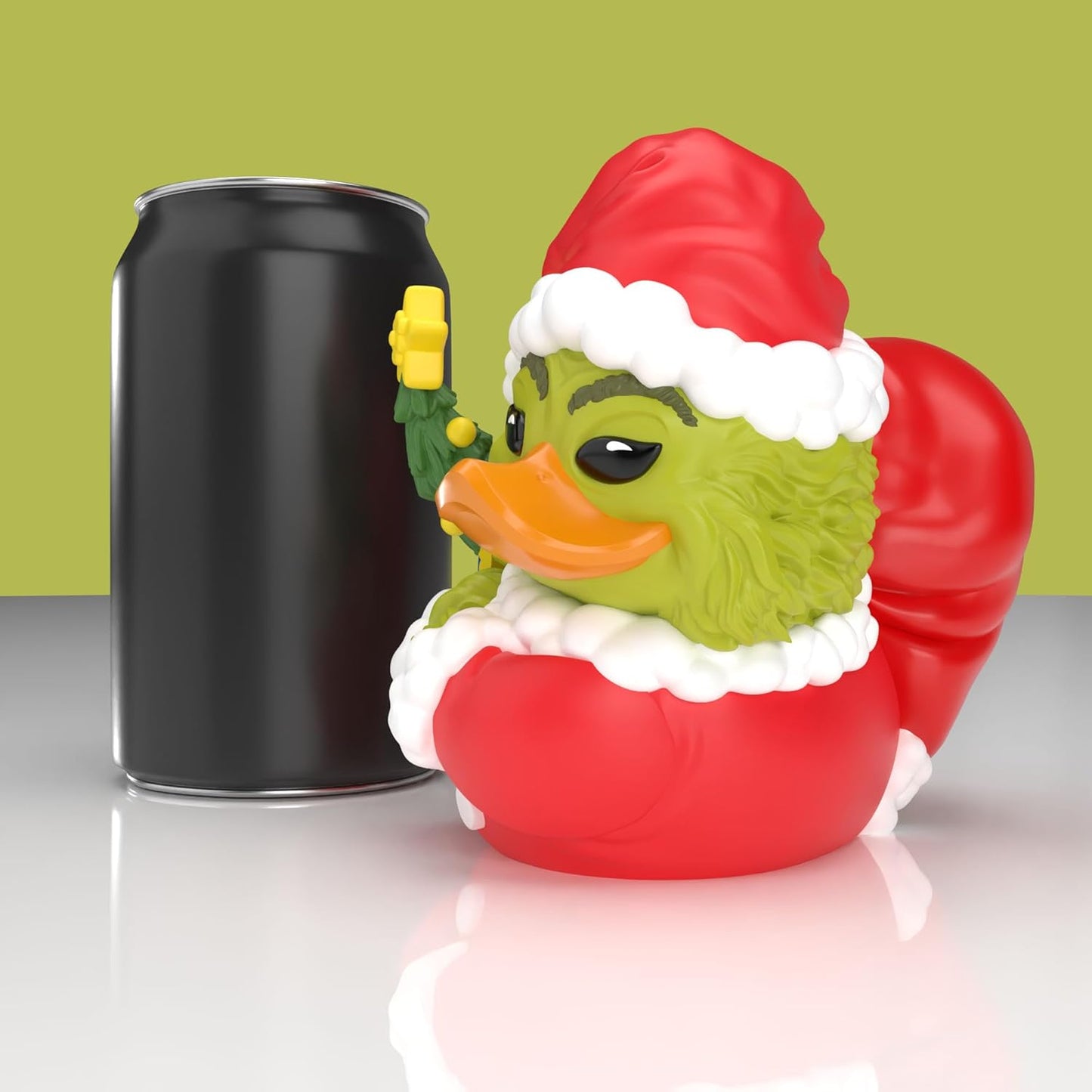 TUBBZ First Edition: The Grinch - Santa Outfit Grinch Cosplaying Rubber Duck Vinyl Figure