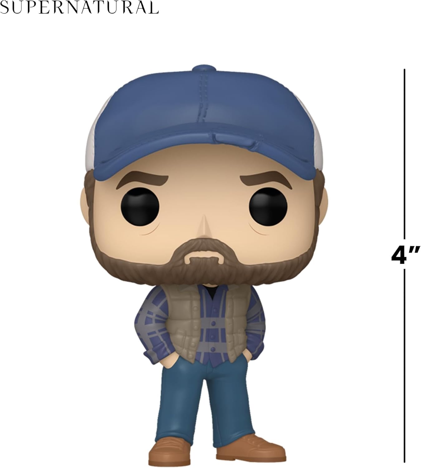 Funko Pop! TV: Supernatural - Bobby Singer - Collectable Vinyl Figure - Gift Idea - Official Merchandise - Toys for Kids & Adults - Drama Fans - Model Figure for Collectors and Display