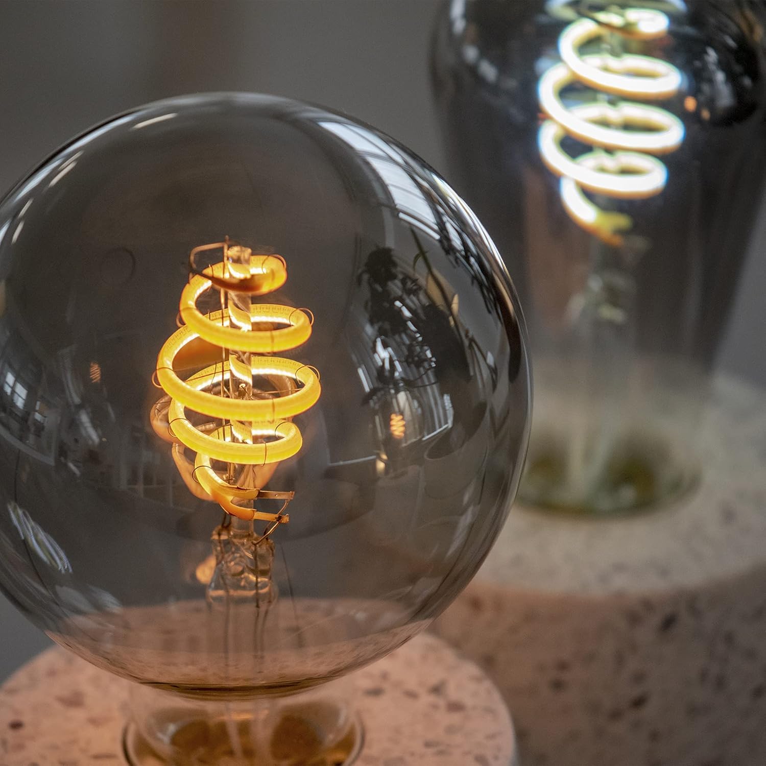 Hombli - Smart Bulb St64 Cct Filament (E27), Amber