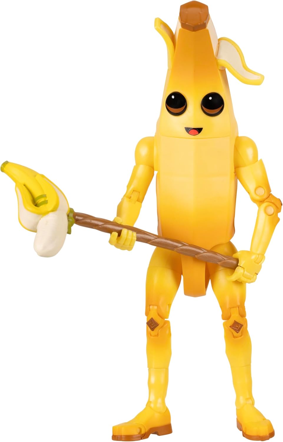 Fortnite Legendary Peely - 6-inch Articulated Figure with Harvesting Tool, Back Bling, and Code for Bonus Virtual Item