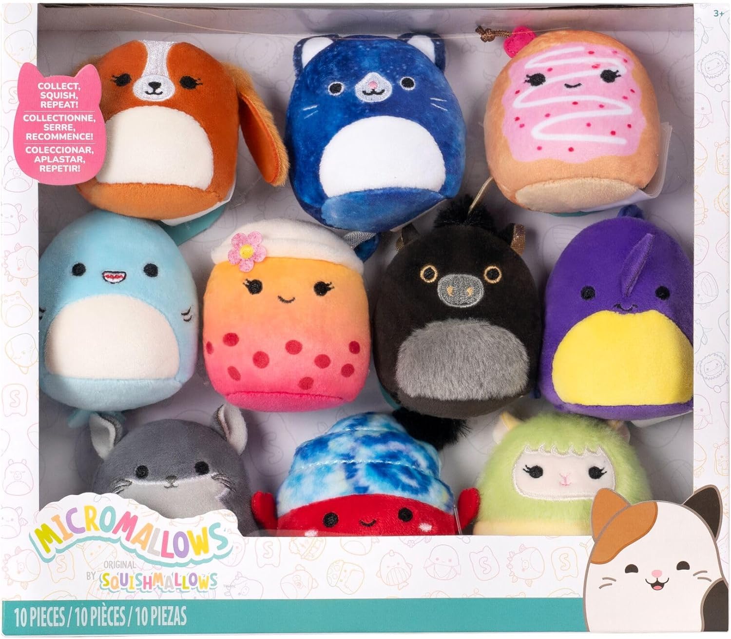 Squishmallows Original Micromallows Plush 10-Pack