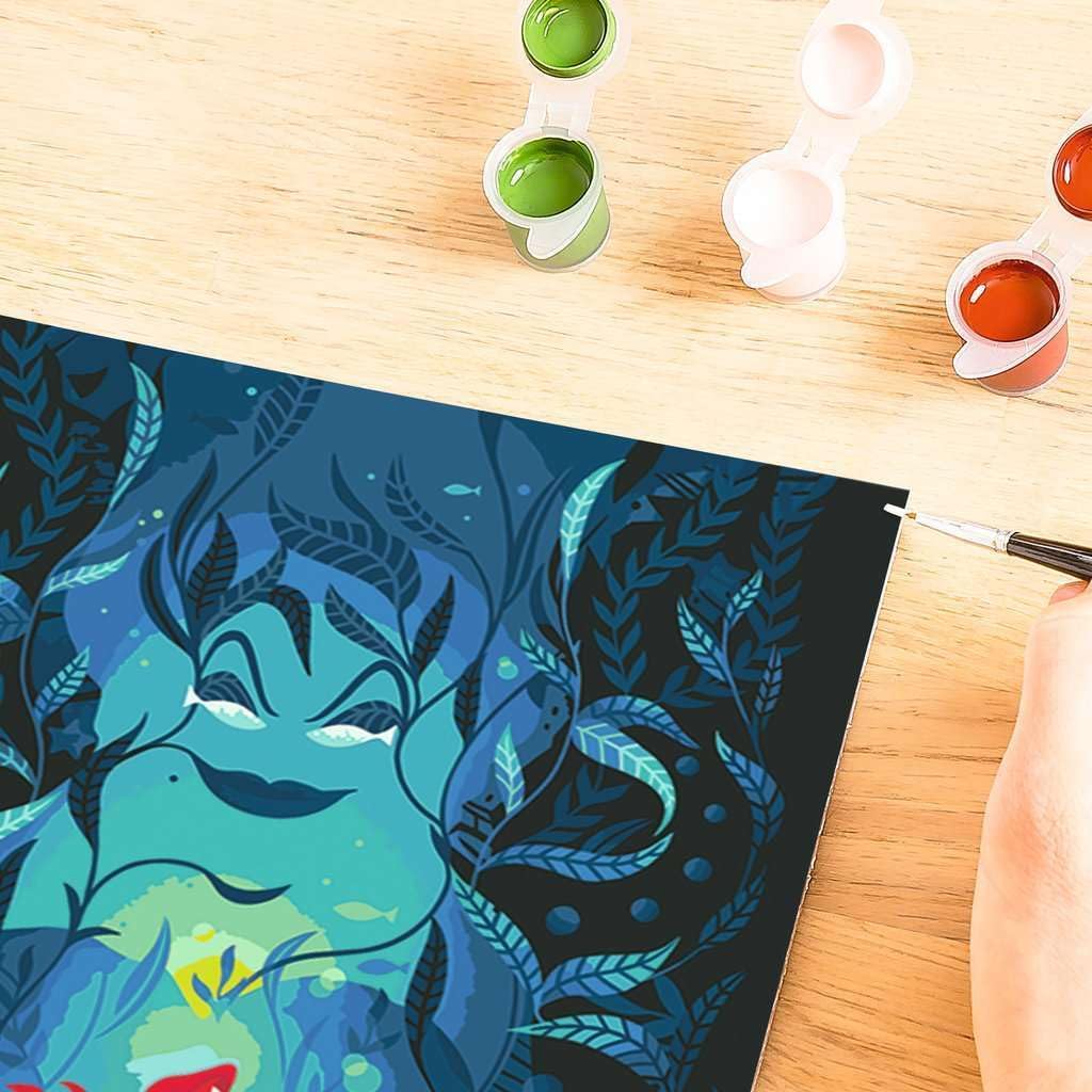 Ravensburger - CreArt Schilderen op Nummer - Ariel en Ursula