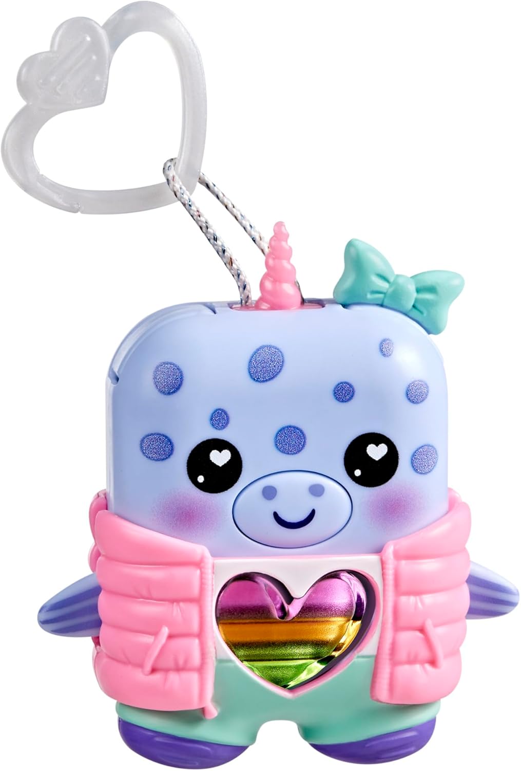 Hasbro Nano-Mals Blubby the Narwhal Electronic Fidget Pet