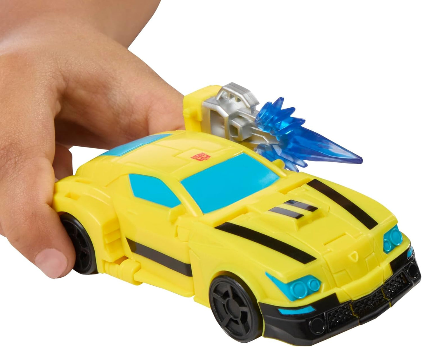 Transformers Prime Changers Bumblebee-actiefiguur, verandert van speelgoedrobot naar speelgoedauto, leeftijd 6+