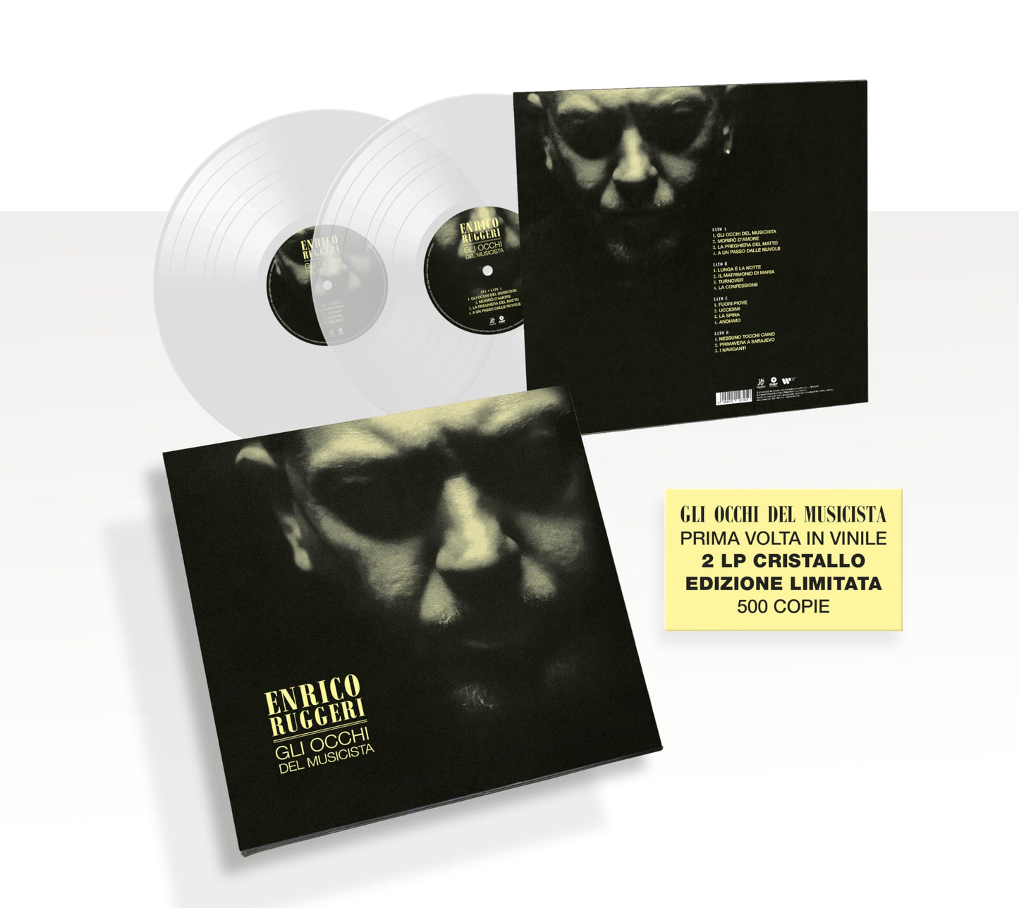 Gli Occhi Del Musicista Doppio Vinile Cristallo