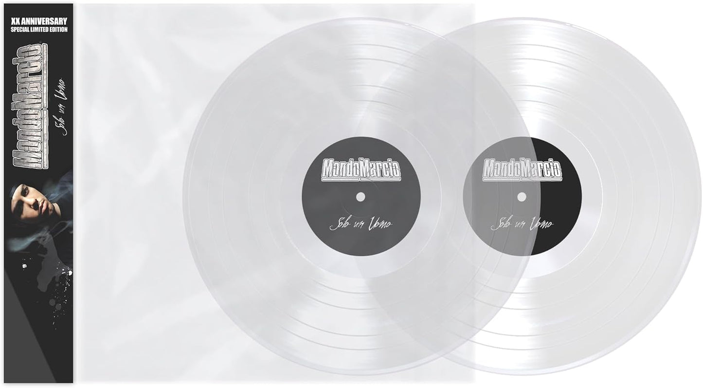SOLO UN UOMO XX ANNIVERSARY (2 LP Colorato Crystal
