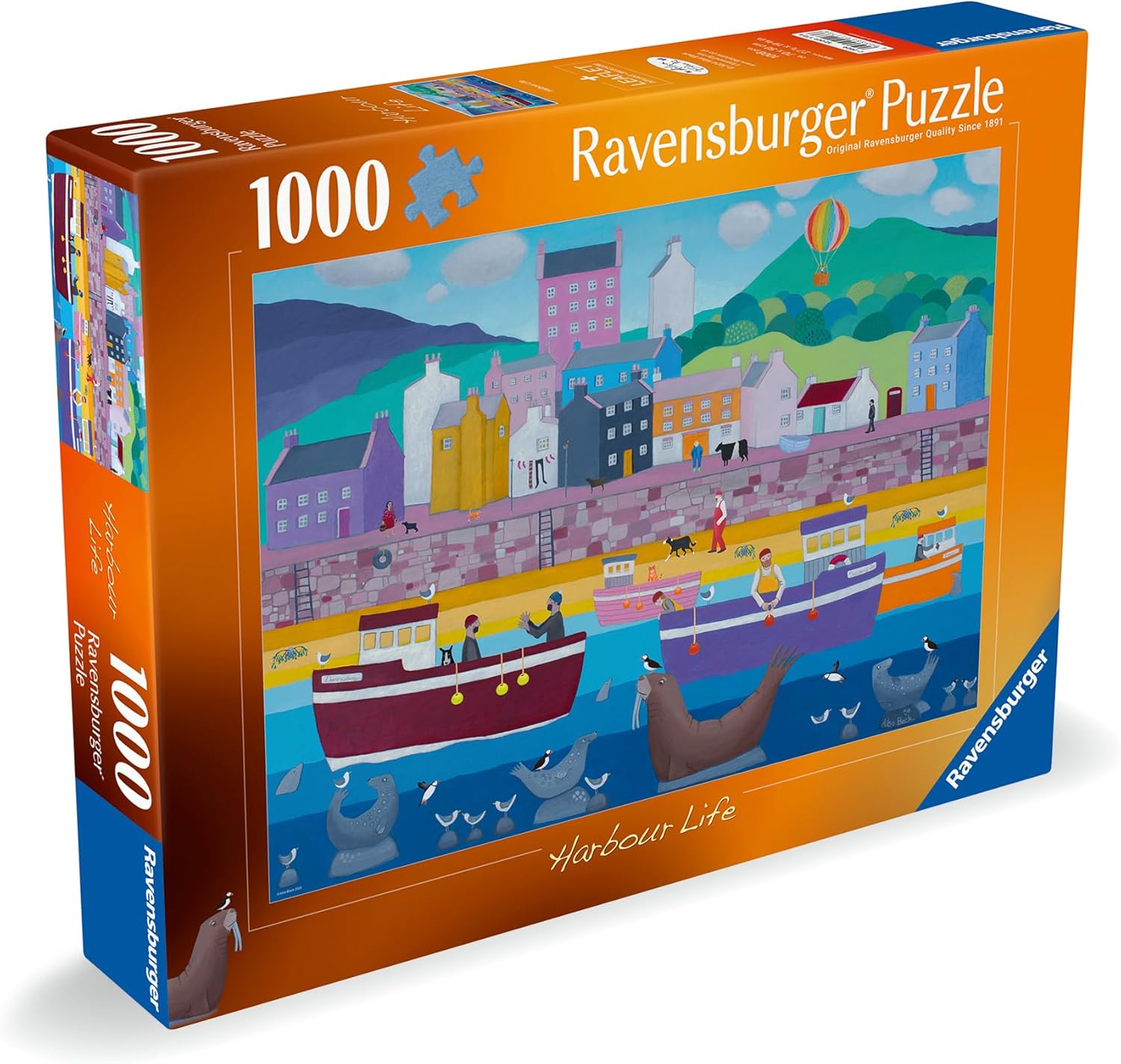 Ravensburger Harbour Life 1000 Piece Jigsaw Puzzles for Adults and Kids Age 12 Years Up