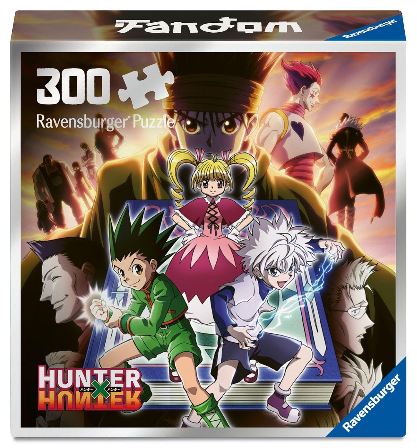 Ravensburger Hunter x Hunter 300 Piece FanDom Puzzle – XXL Jigsaw for Teens & Adults, Durable Pieces, Collectible Anime Puzzle