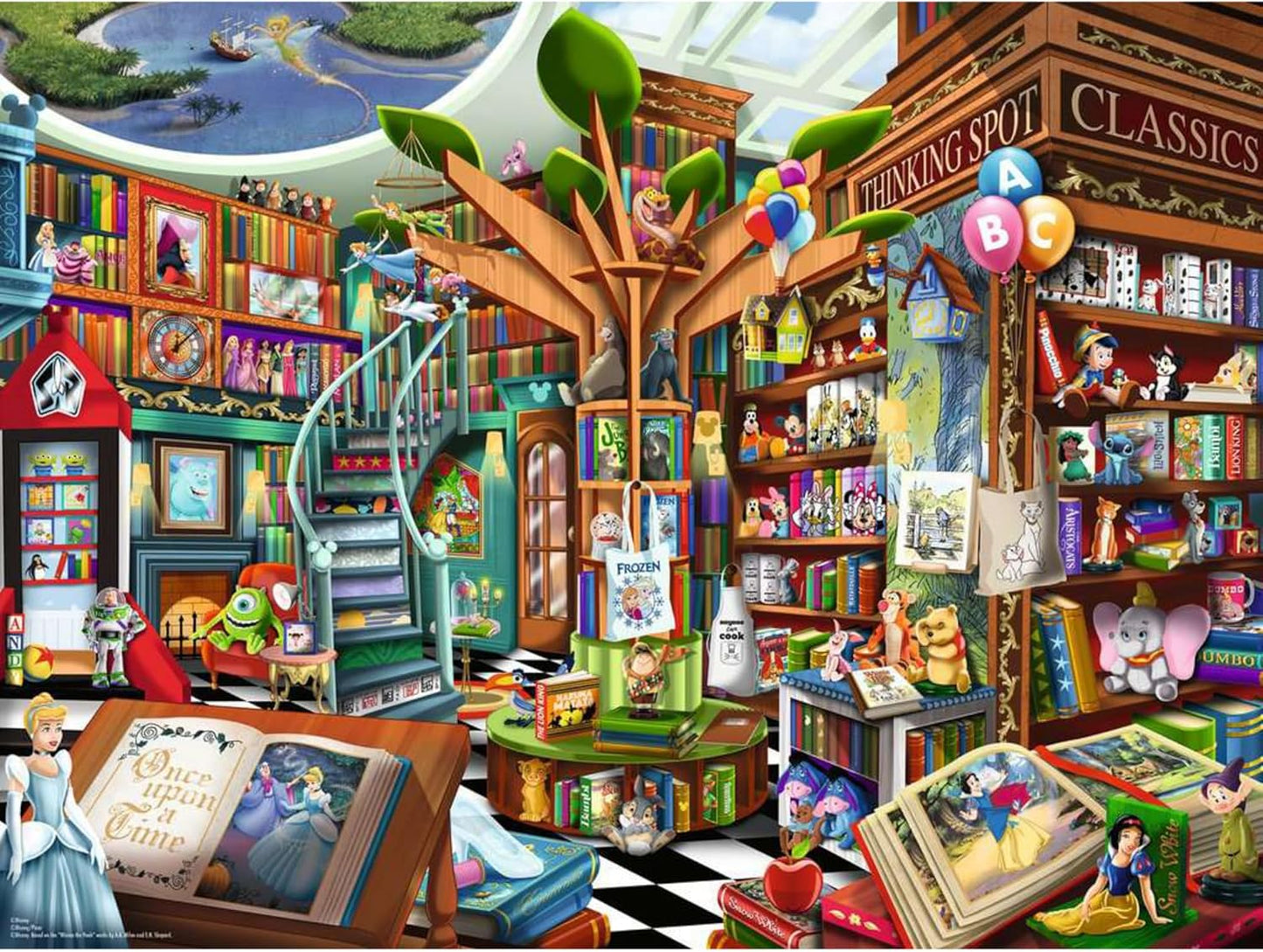 * Magical Disney Bookshop 1500Pc