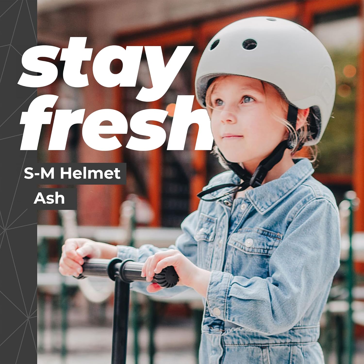 Scoot And Ride - Kids Helmet S-M - 51 - 55Cm - Ash (Sr-96367)