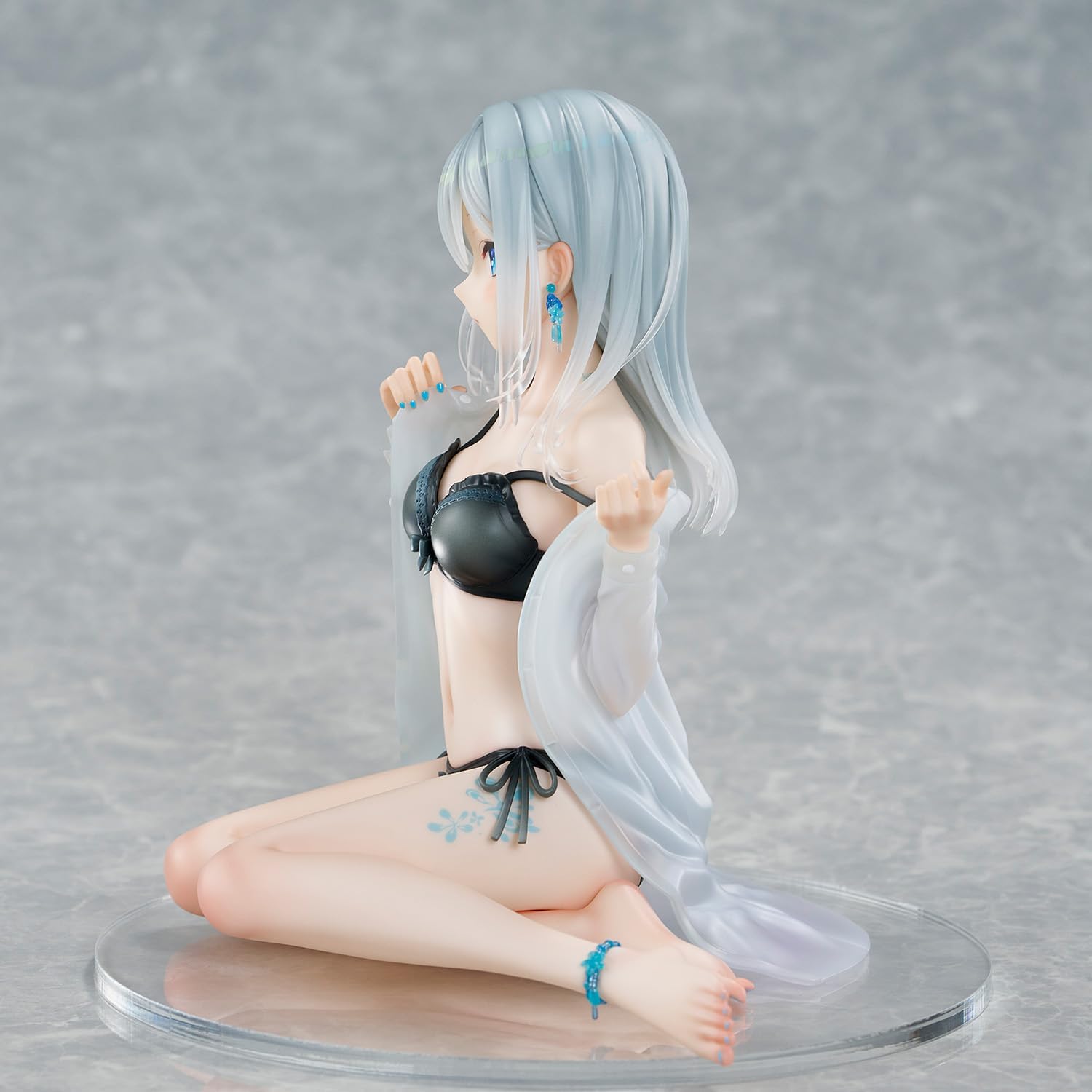 Fumi Illustration Okigae Ginka-chan ~ Sky Blue Morning ~ Limited Costume Ver.", Non échelle, PVC et ABS, Figurine finie peinte