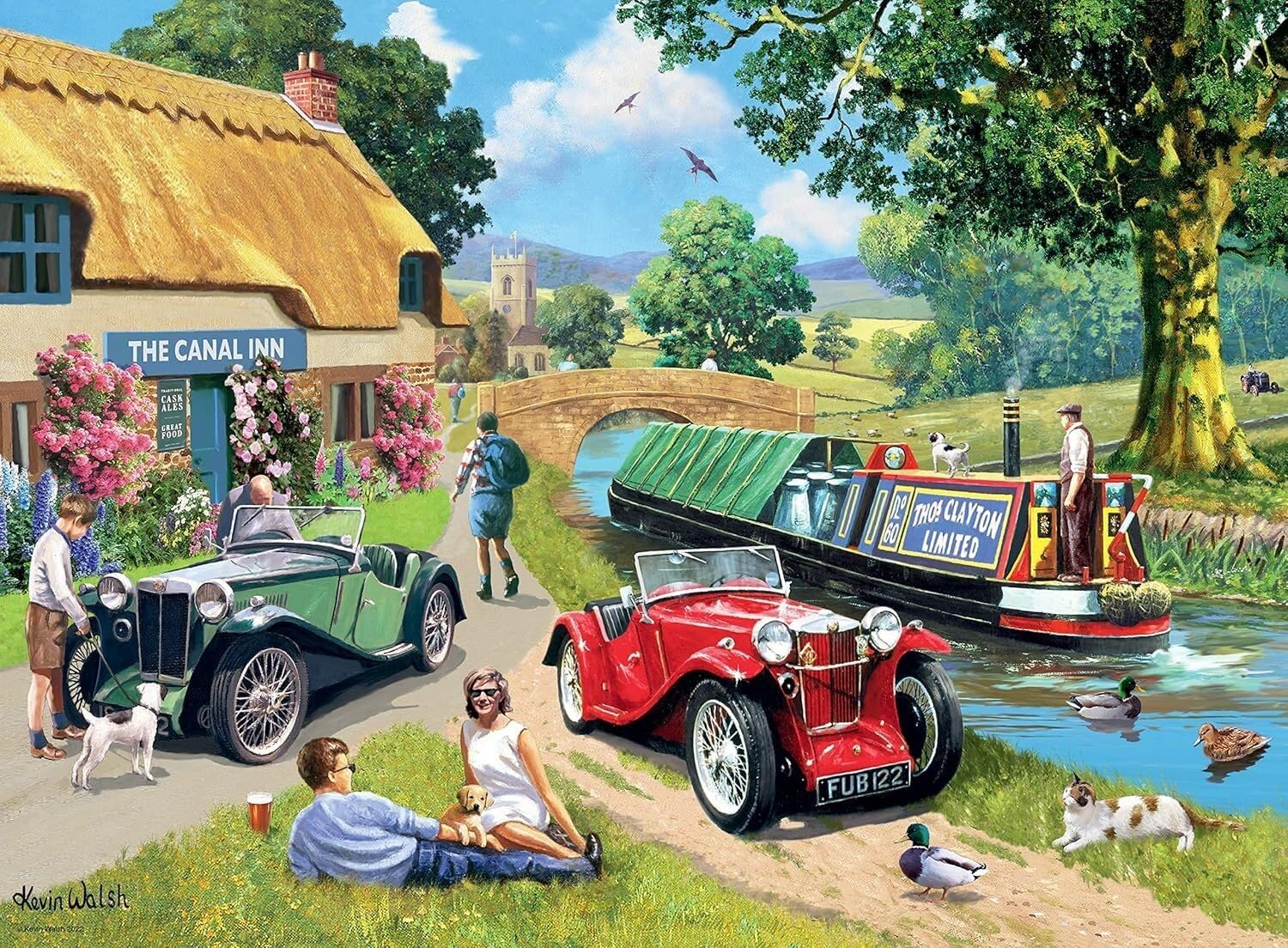 Ravensburger Two of a Kind 500 Piece Jigsaw Puzzle for Adults and Kids Age 10 Years Up