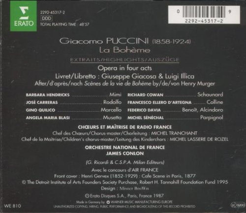 Puccini: La Boheme (Querschnitt)