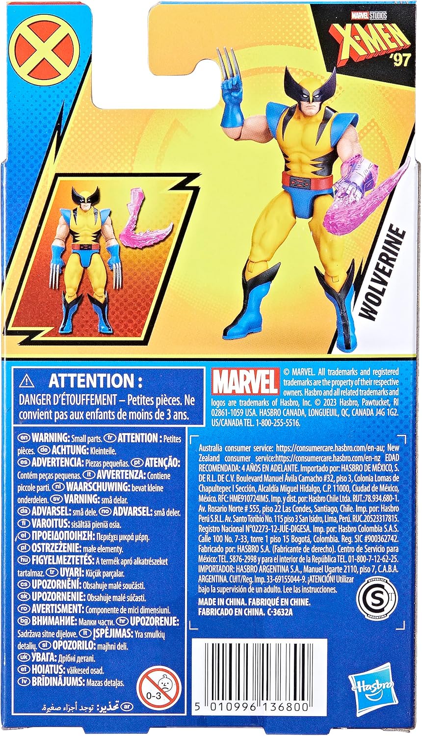 Marvel X-Men `97 - Epic Hero Figure - Wolverine /Toys
