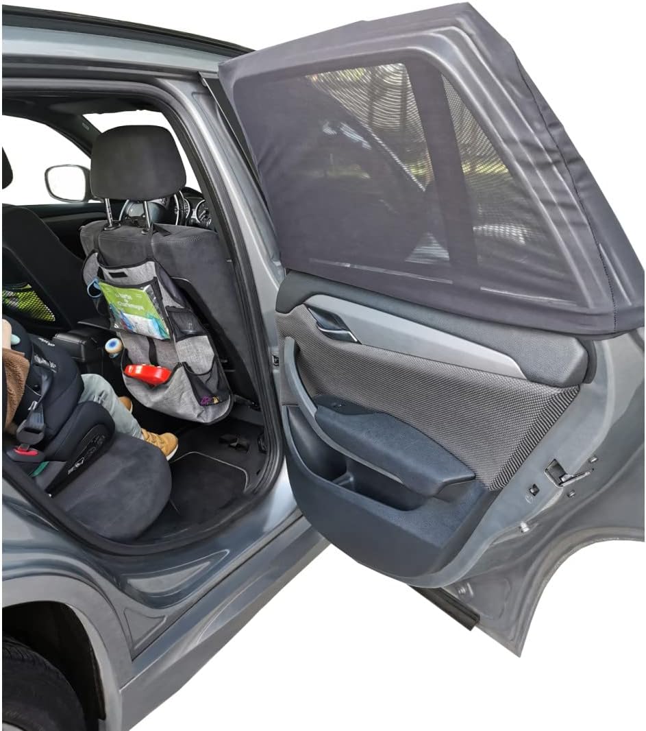 Tineo - Car Sunshade - 2-Pack - Universal Fit, Max 80 X 110 Cm