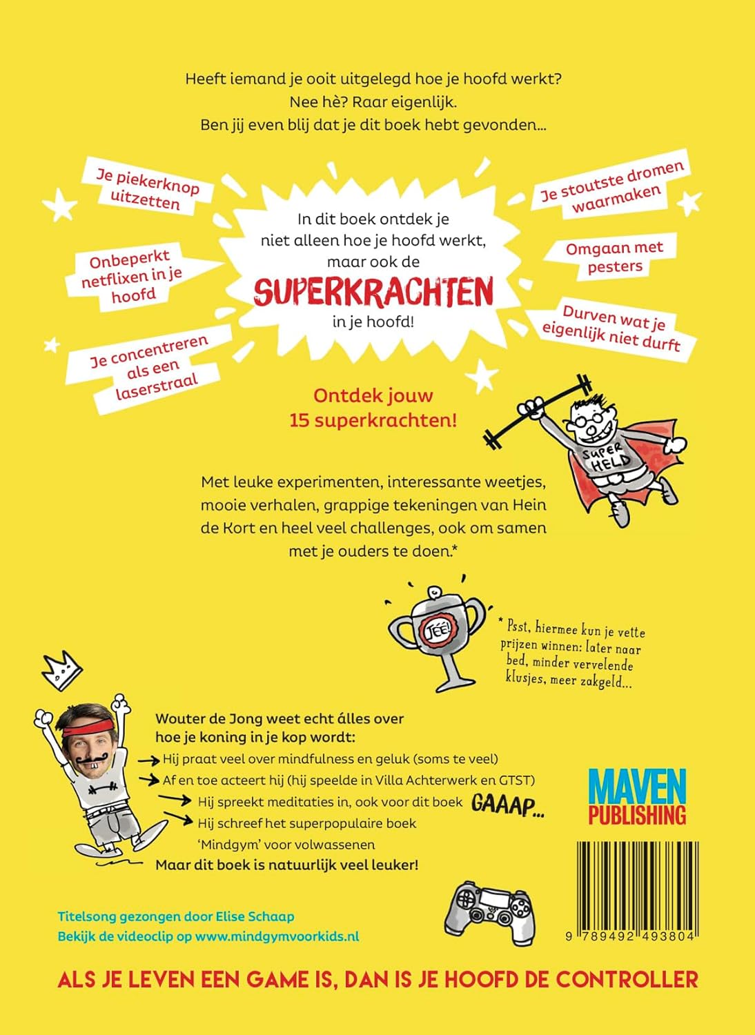 Centraal Boekhuis - Superkrachten voor je hoofd: Mindgym voor kids