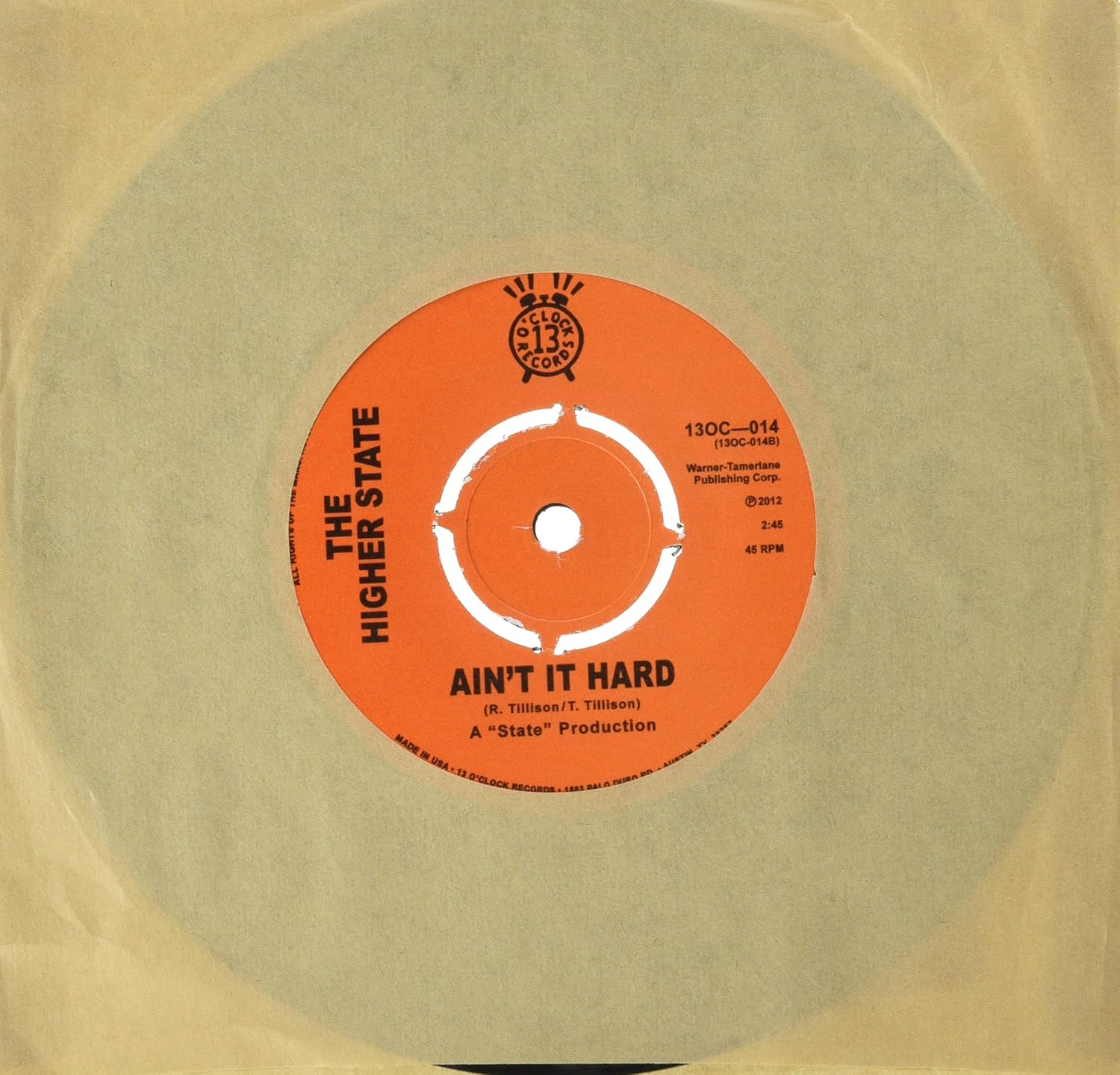 Higher State - I Just Pretend/Aint It Hard (7 Single)