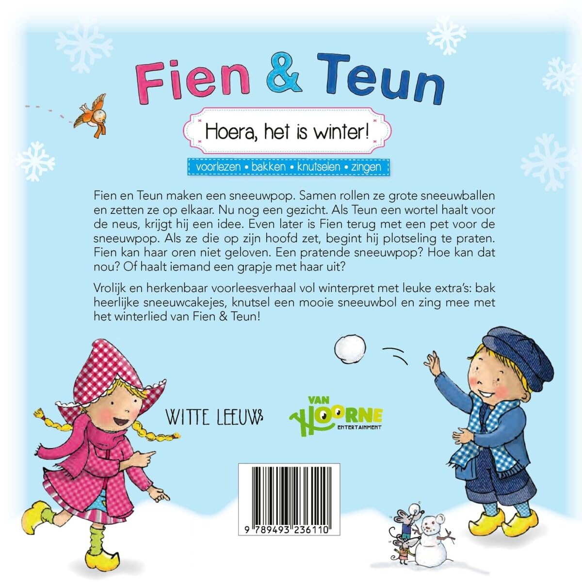 Fien & Teun - Hoera, het is winter!: Voorlezen, bakken, knutselen, zingen