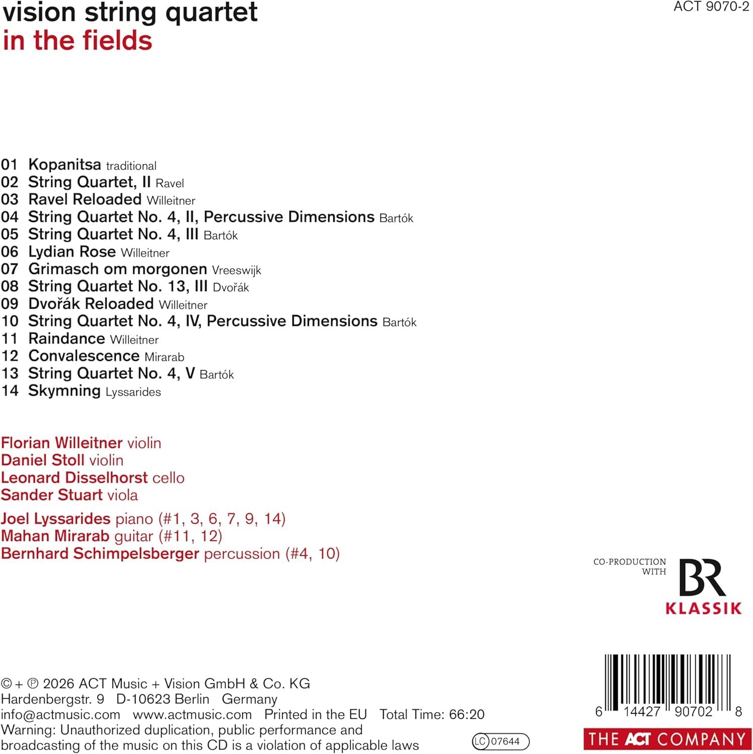 Vision String Quartet: In the Fields