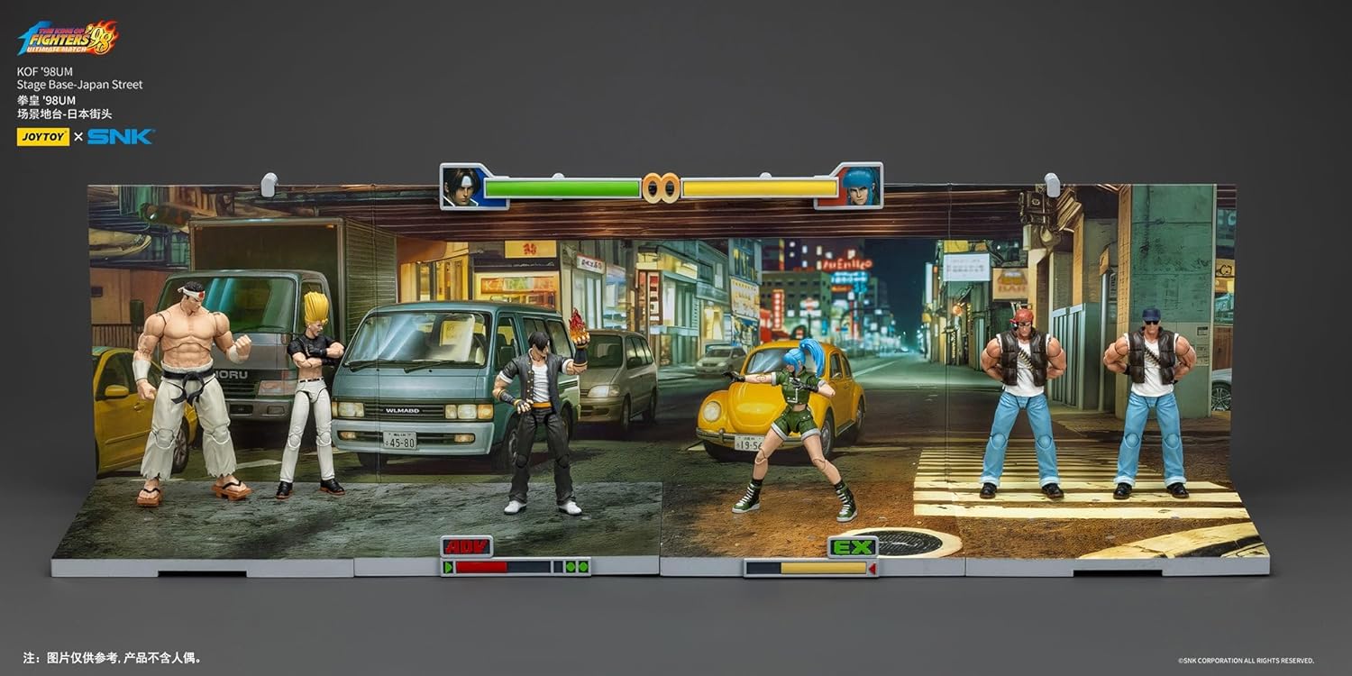 The King Of Fighters `98 Diorama Stage Base Japan Street