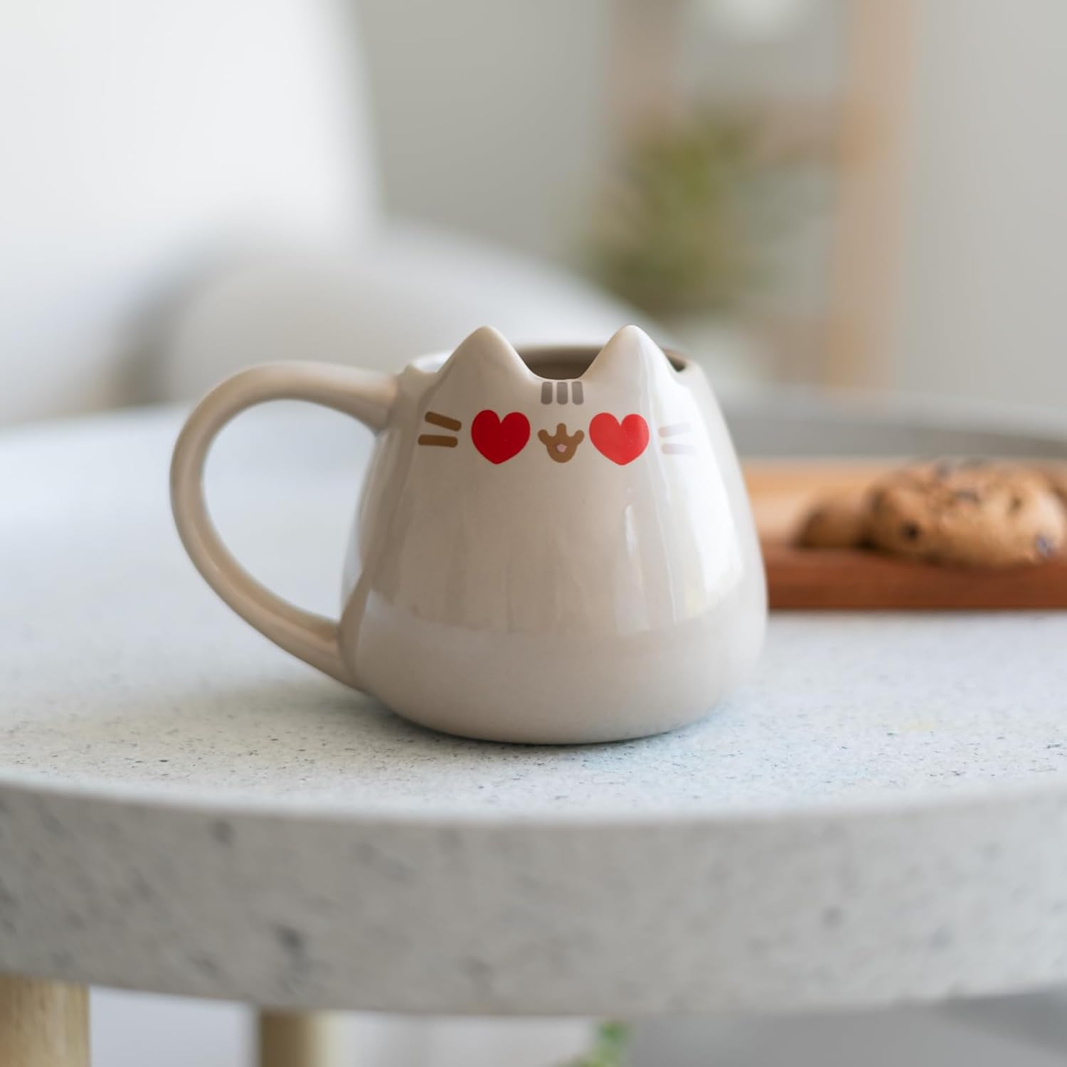 Grupo Erik Ceramic Mug - Pusheen Merchandise | 420 ml - 14.2 oz Coffee Mug Tea, Cool Mugs and Cups | Pusheen Gifts for Cat Lovers, Gifts Under 15 Pounds
