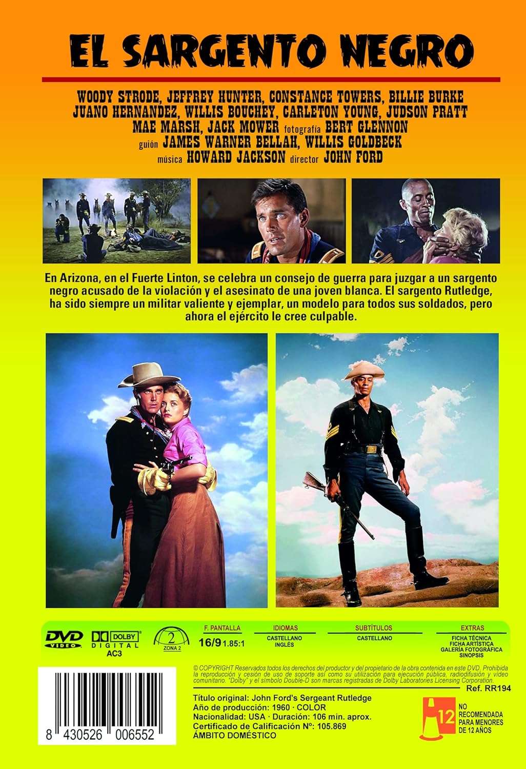 El Sargento Negro (John Ford's Sergeant Rutledge