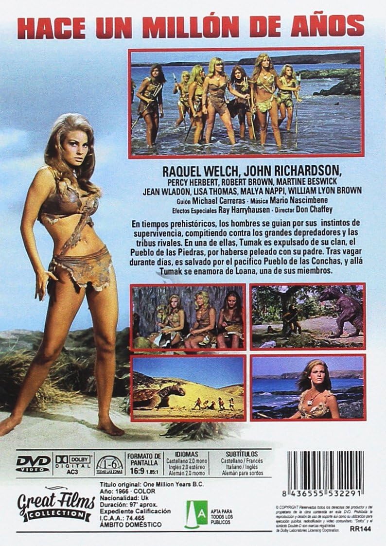 Hace Un Millon De Años (One Million Years B.C.) (Spain Import, See Details for Languages