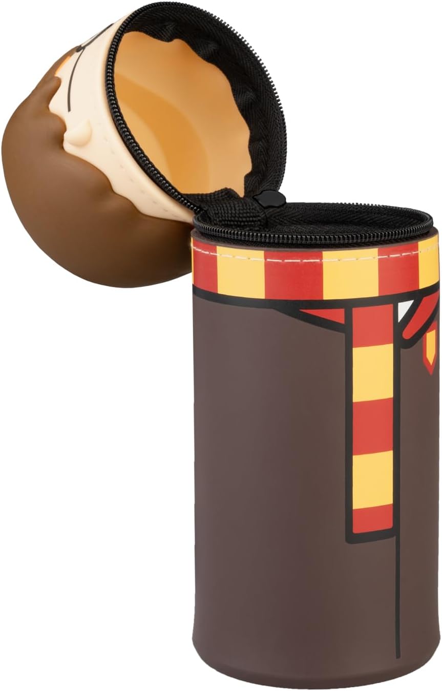 Grupo Erik Astuccio Harry Potter 3D - Astuccio Scuola Piccolo in Morbido Silicone, Portapenne da Scrivania 2 in 1 | Back to School: Cancelleria Bambino e Bambina, Harry Potter Gadget (7 x 18 cm