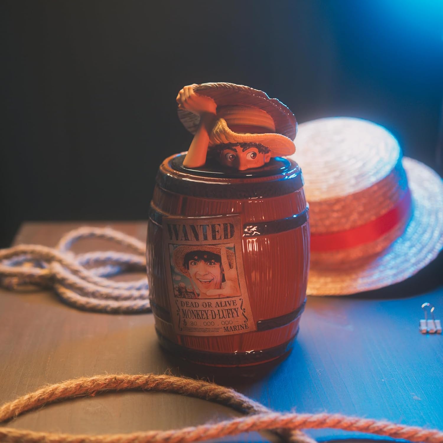 Grupo Erik Biscuit Jar - One Piece Manga Gifts For Adults & Kids | Cookie Jar, Sweet Jars, Airtight Food Storage Container, Kitchen Decor | One Piece Merch