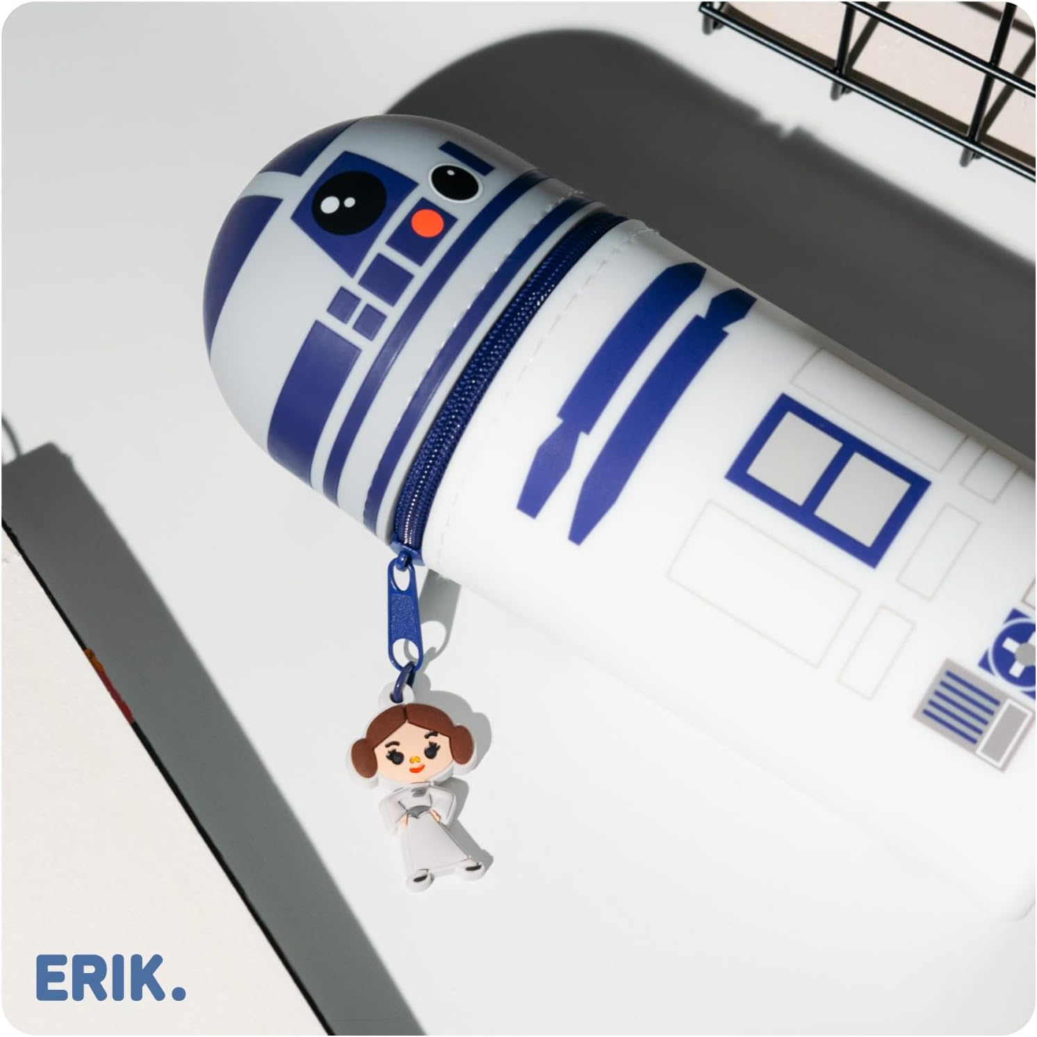 Grupo Erik Mäppchen Star Wars RD-D2 1 Fach - Stift Etui Schule - Federmäppchen Mädchen Schlampermäppchen Jungen Federtasche Star Wars Merch