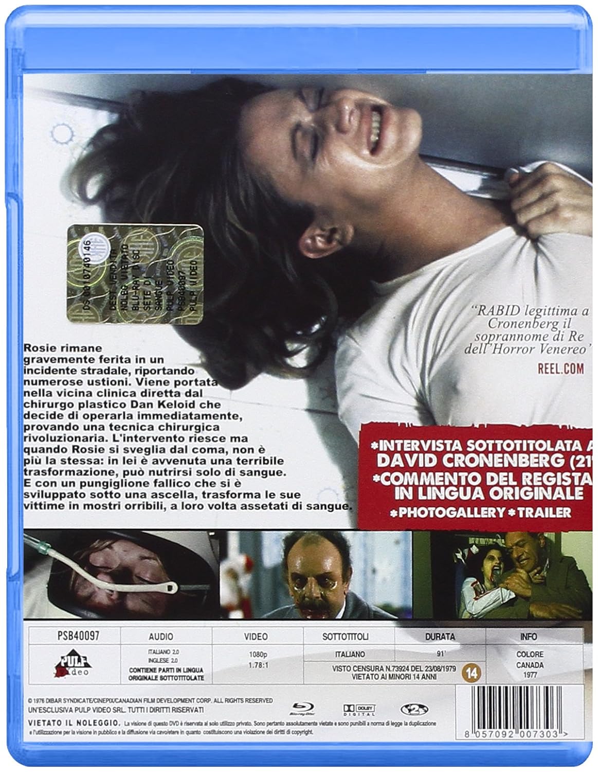 Rabid - Sete di Sangue (Blu-Ray