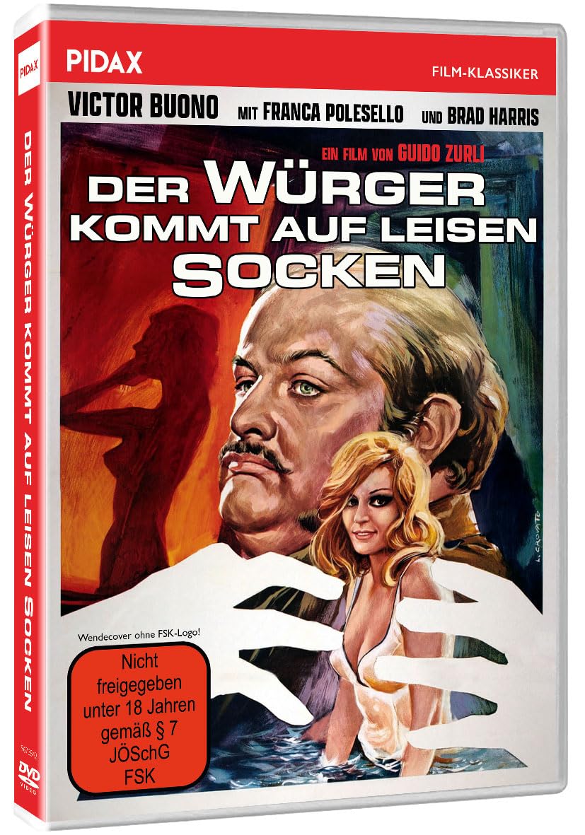 Der Würger kommt auf leisen Socken / Makaberer Serienkiller-Thriller mit Starbesetzung (Pidax Film-Klassiker