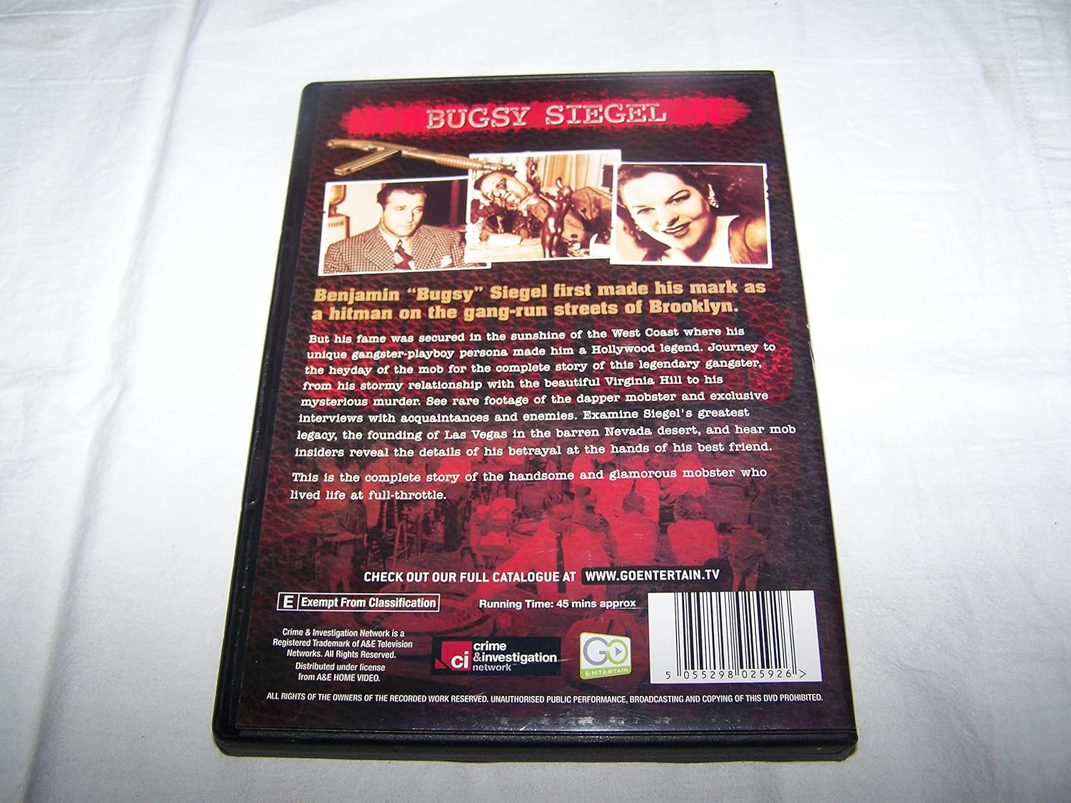 Beyond The Mafia - Bugsy Siegel - (Italian Import)