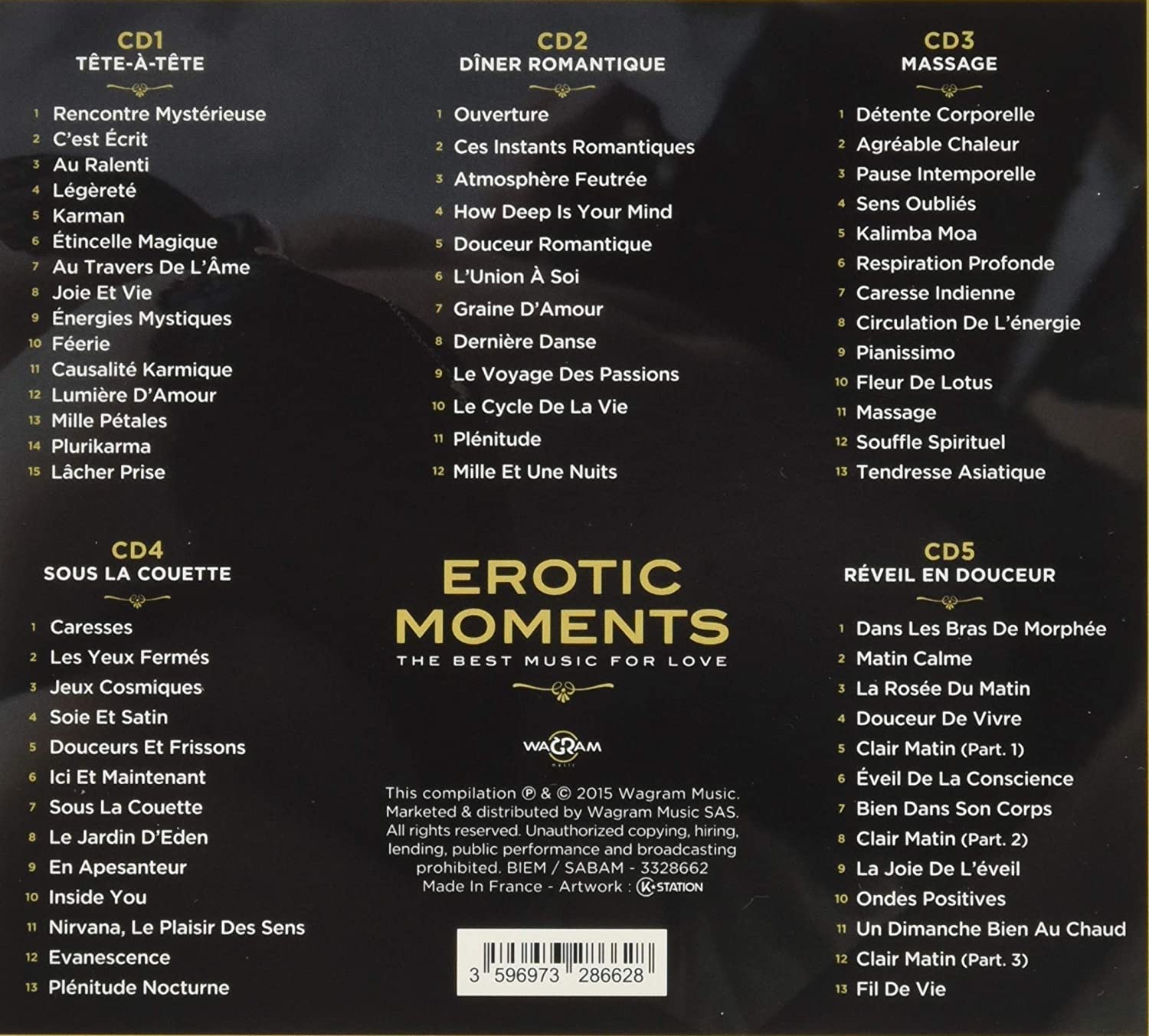 Erotic Moments: Best Music For Love / Various