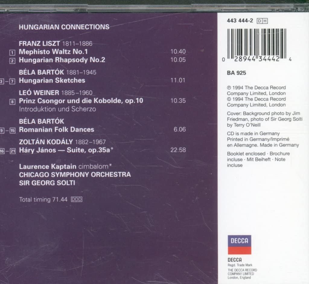 Mephisto Magic Hungarian Connections