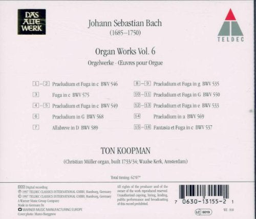 Orgelwerke Vol. 6