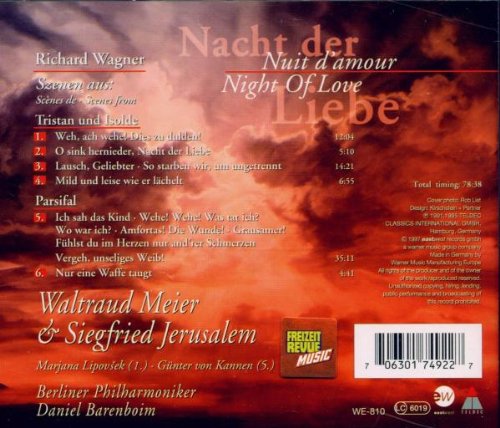 Nacht der Liebe - Szenen aus Tristan und Isolde / Parsifal