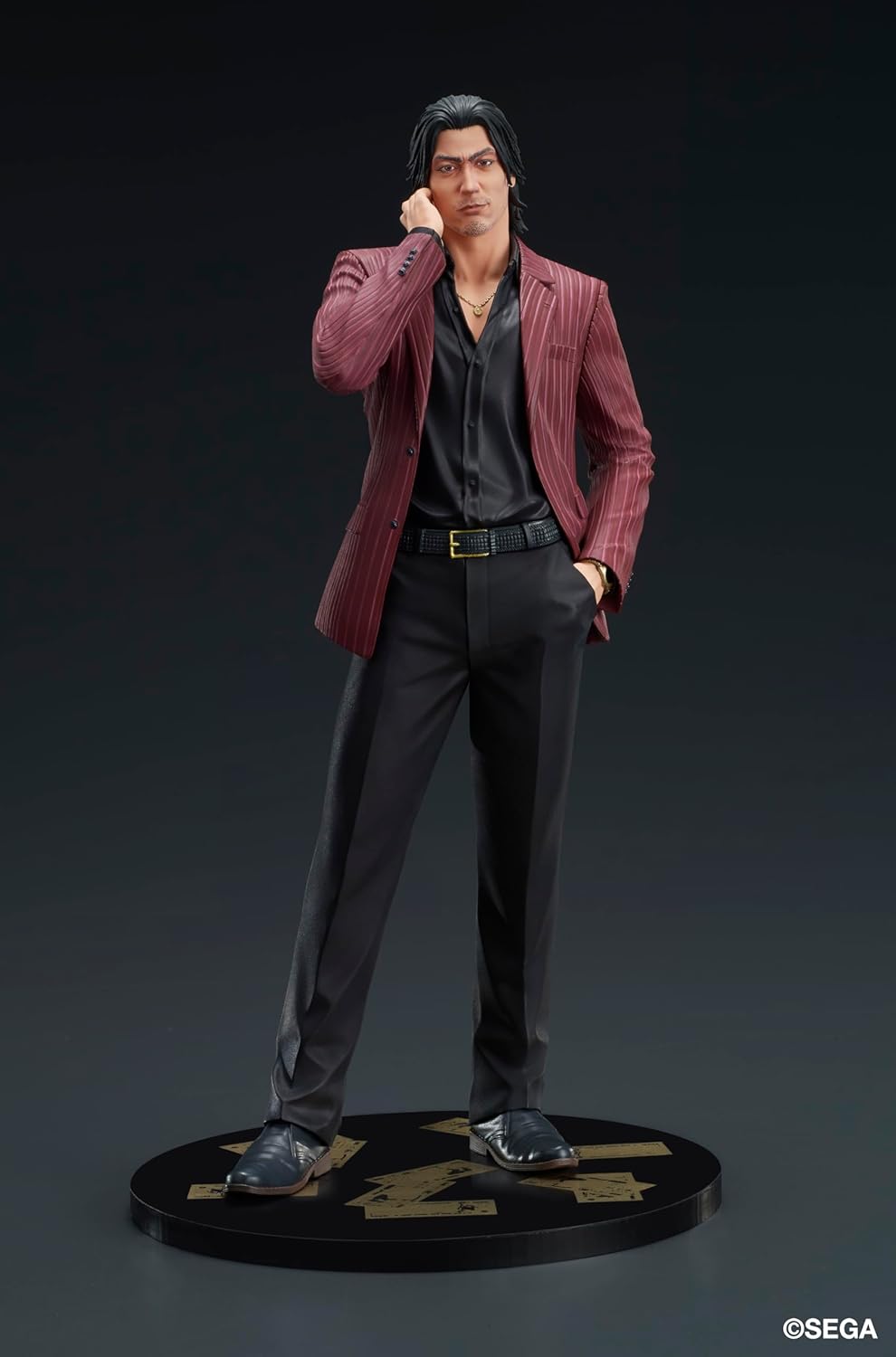DIG DIGSTA "Ryu ga Gotoku" Hayao Akiyama, Total Height Approx. 6.9 inches (175 mm), Non-scale, PVC, Pre-painted Finished Figure