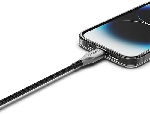 Armoured Lightning to USB-C Cable 2M - Black
