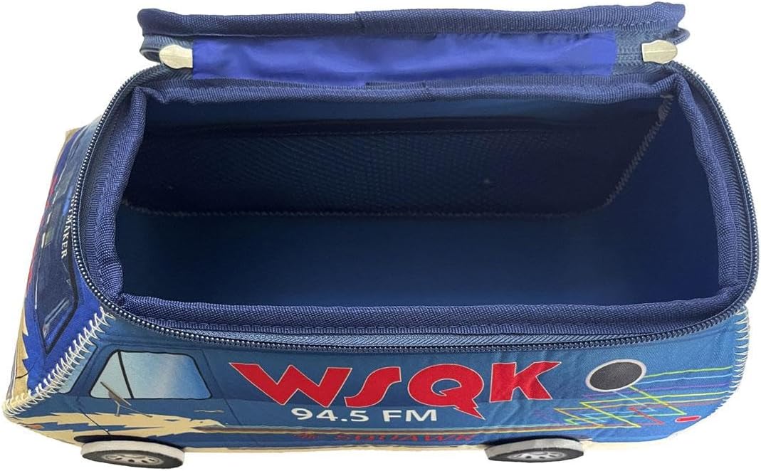 CERDÁ Life's Little Moments Stranger Things Travel Toiletry Bag - Large Storage Capacity - Zipper Closure - Original Product