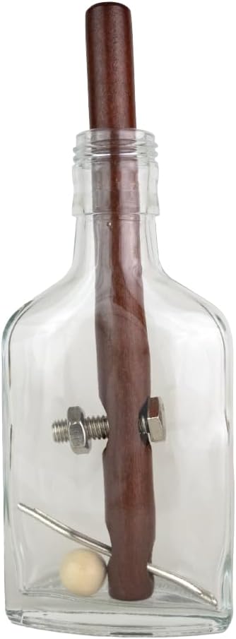Project Genius Grecian Bottle Brain Teaser Puzzle, Wooden