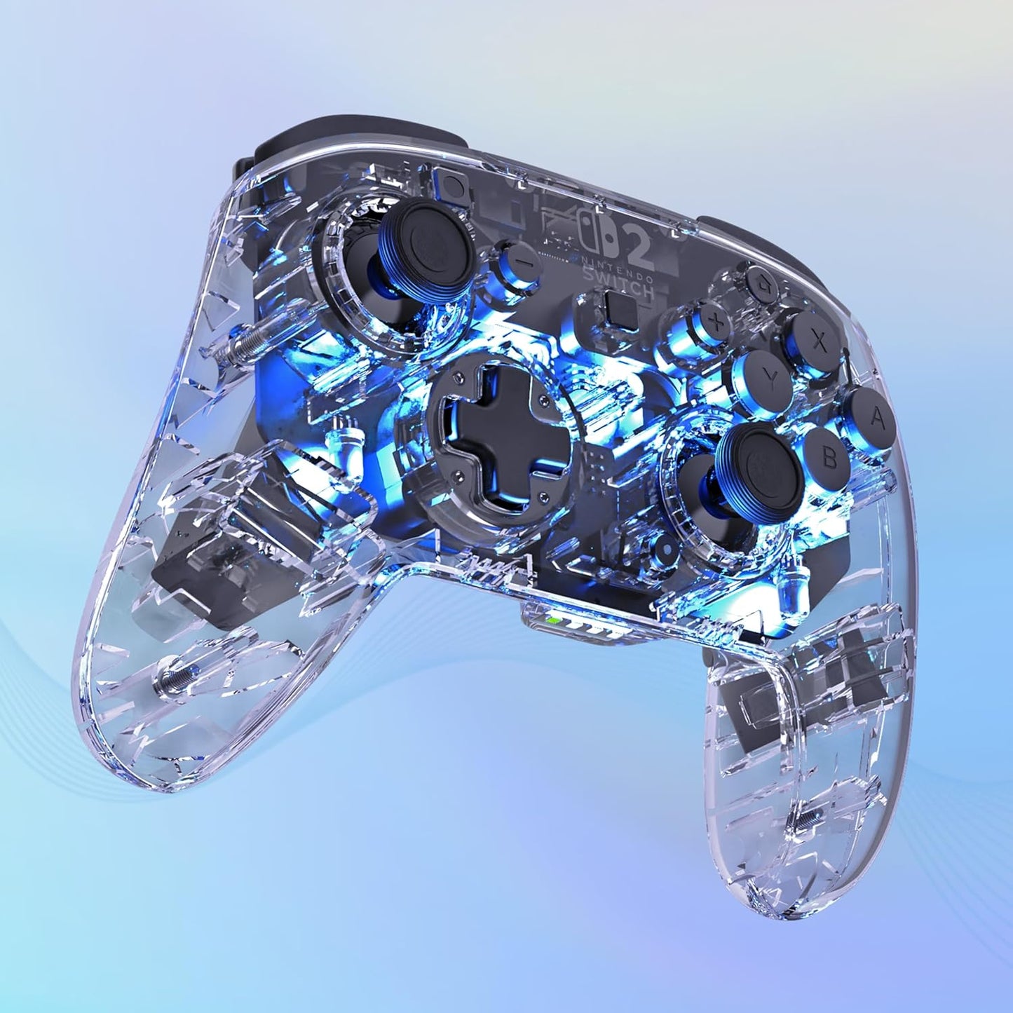 Turtle Beach Afterglow Doorzichtig draadloze controller Officieel gelicentieerd voor Nintendo Switch 2