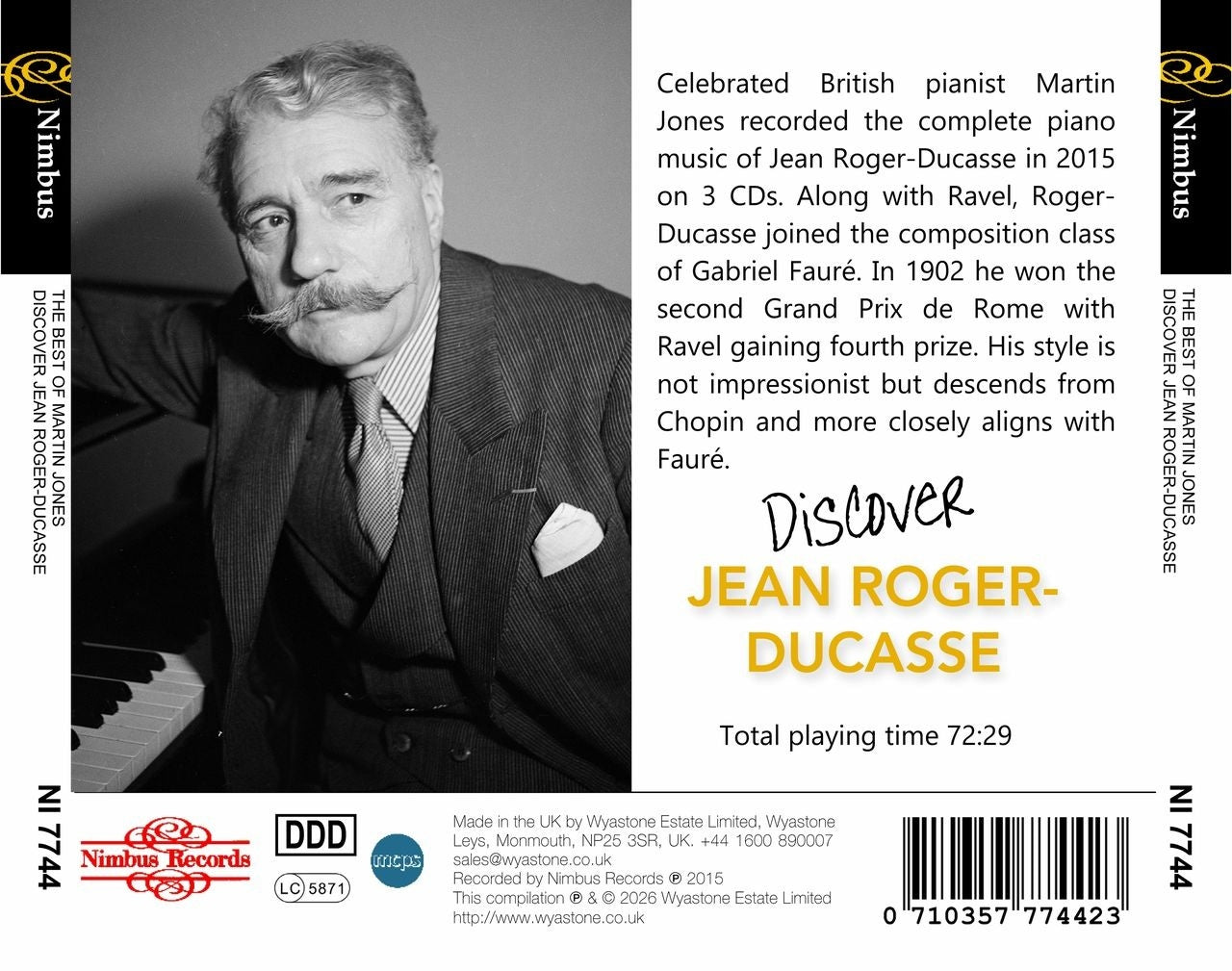 The Best of Martin Jones: Discover Jean Roger-Ducasse