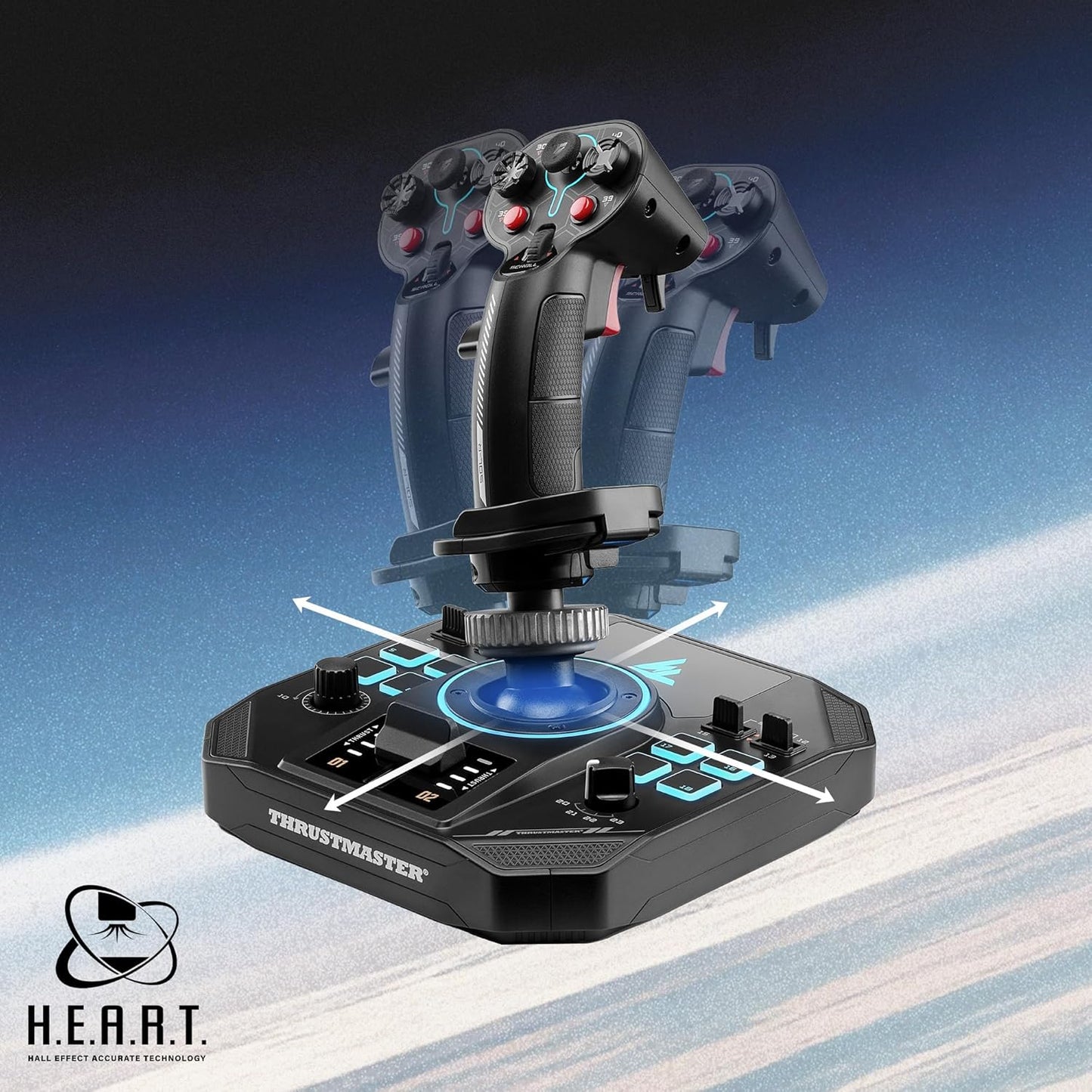 Thrustmaster Sol-R 5 Base - Base per Joystick Rimuovibile su PC