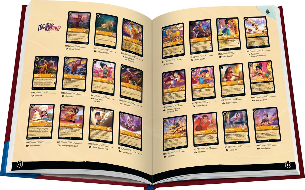 Disney Lorcana Trading Card Game - Der offizielle Collector’s Guide: Sets 5-8 - Buch zum Spiel für Sammler und Disney-Fans (Disney Lorcana Publishing