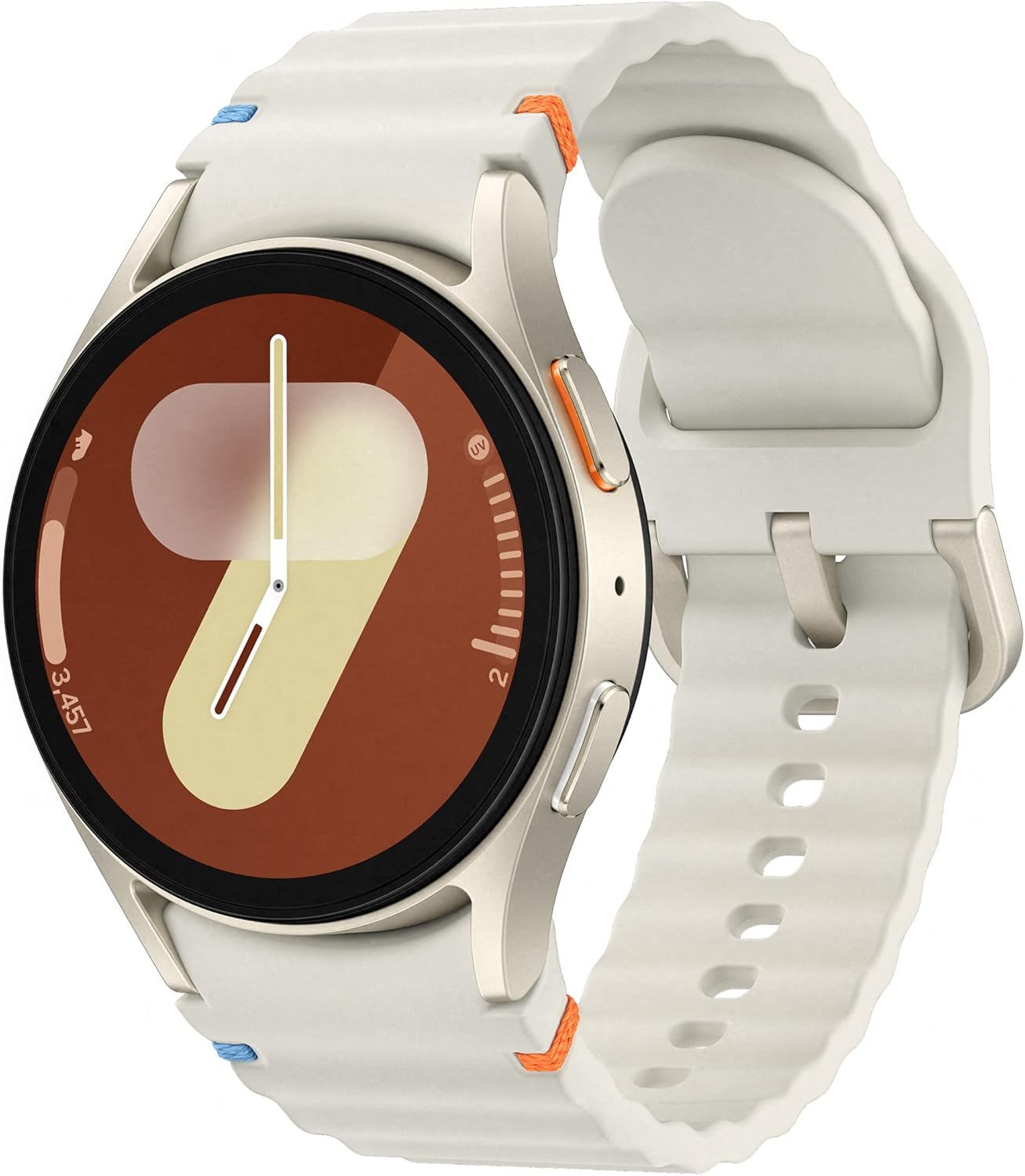 Samsung Galaxy Watch7 Cream with Galaxy AI, Smart Watch, Health Monitoring, Fitness Tracker, 40mm, LTE, 3 Year Extended Warranty (UK Version)