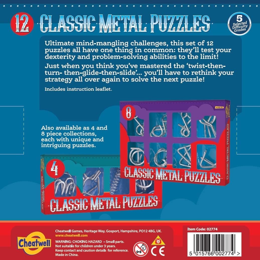 Cheatwell Games IQ Buster Metal Set 12