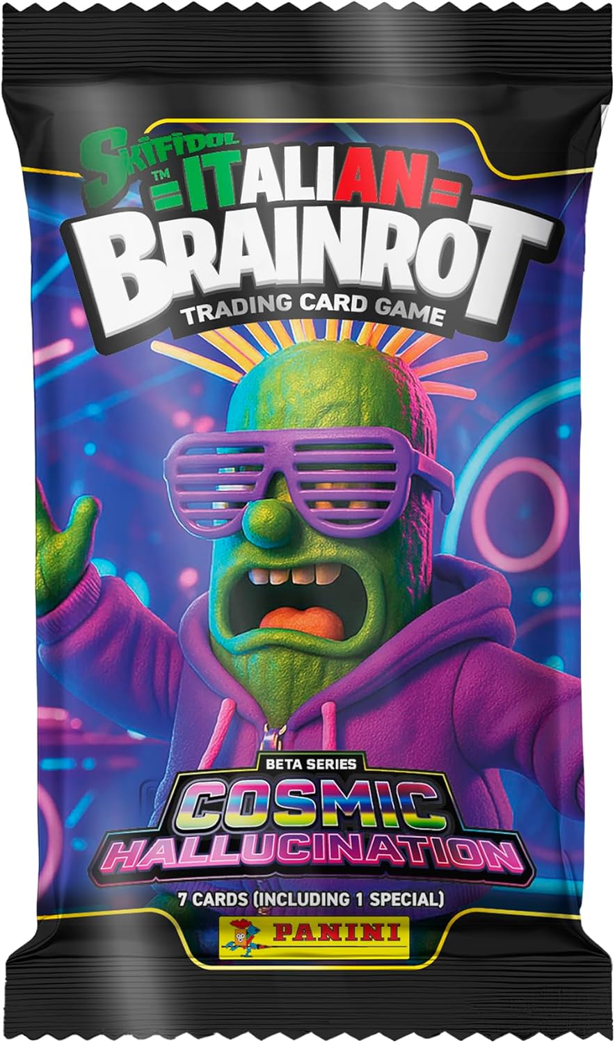 Panini Skifidol Italian Brainrot Cosmic Hallucination Trading Card Collection - Multiset