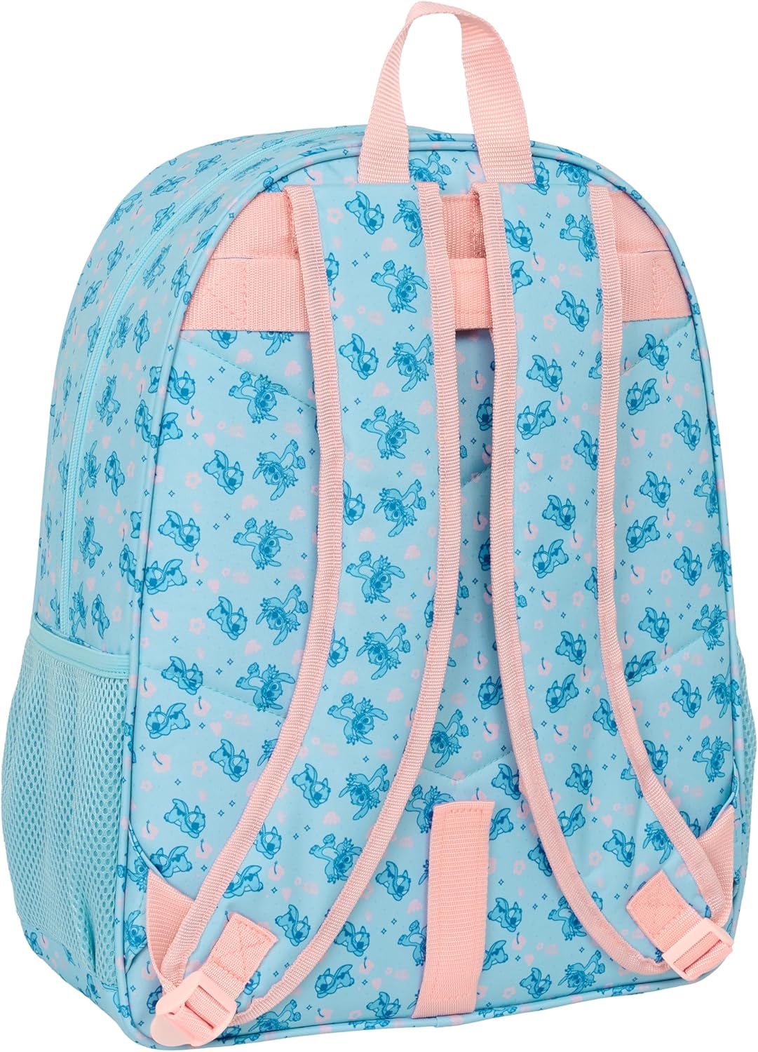 STITCH OHANA – Children's School Backpack, Children's Backpack, Adaptable to Trolley, Ideal for School Children, Comfortable and Versatile, Quality and Resistance, 33 x 14 x 42 cm
